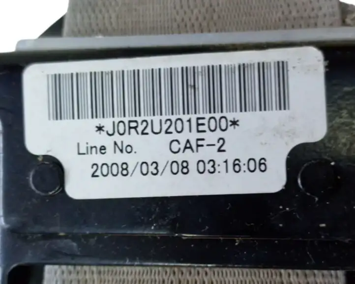 Honda Accord (2008 - 2016) J0R2U201E00 Передний ремень безопасности — фото 6