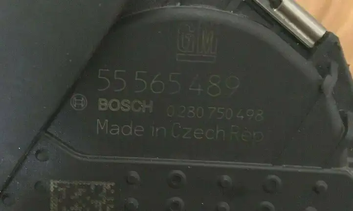 Opel Astra J (2009 - 2012) 0280750498 Дроссельная заслонка — фото 4