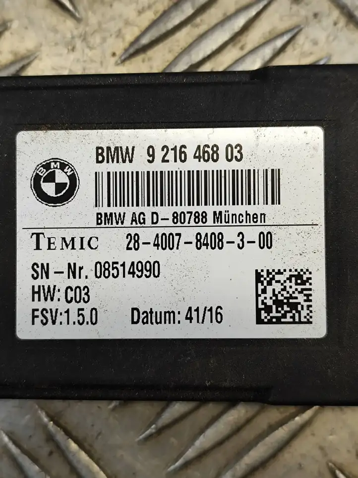 BMW 5 E60 E61 (2004 - 2010) 921646803 Реле обогрева — фото 3