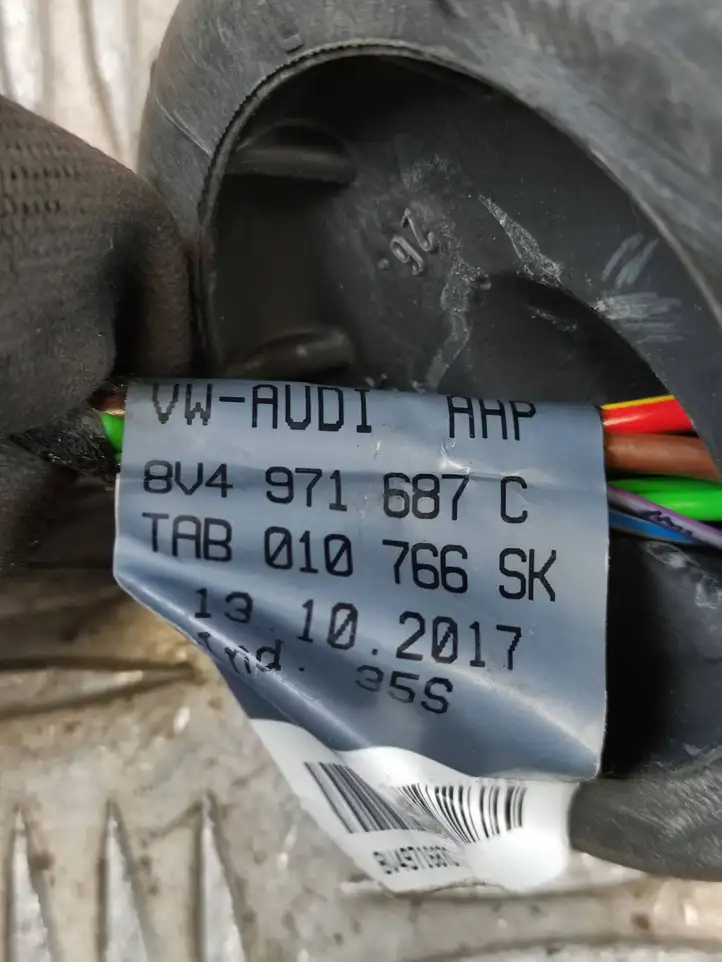 Audi A3/S3 8V (2016 - 2020) 8V4971687C Проводка задней двери — фото 6