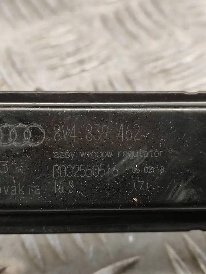 Audi A3/S3 8V (2016 - 2020) 8V4839462 Стеклоподъемник задней двери без мотора — фото 2