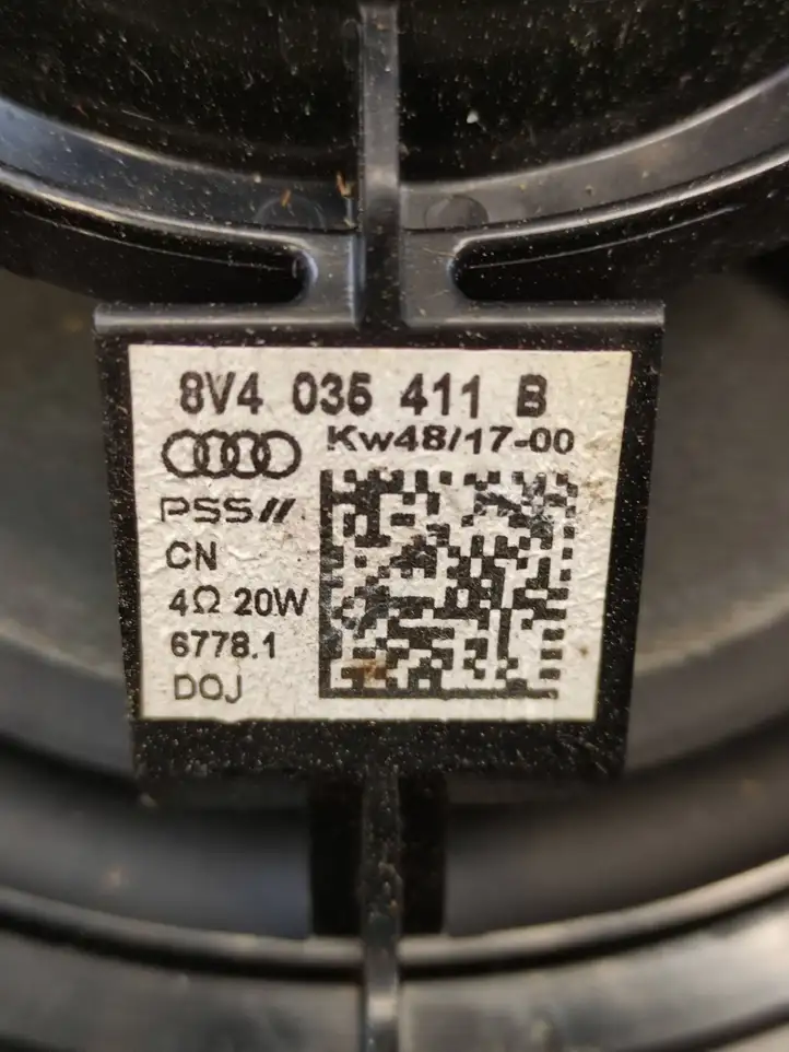Audi A3/S3 8V (2016 - 2020) 8V4035411B Динамики задних дверей — фото 3