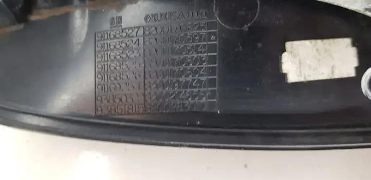 Nissan Primastar (2001 - 2014) 91168527 Наружная ручка двери — фото 3