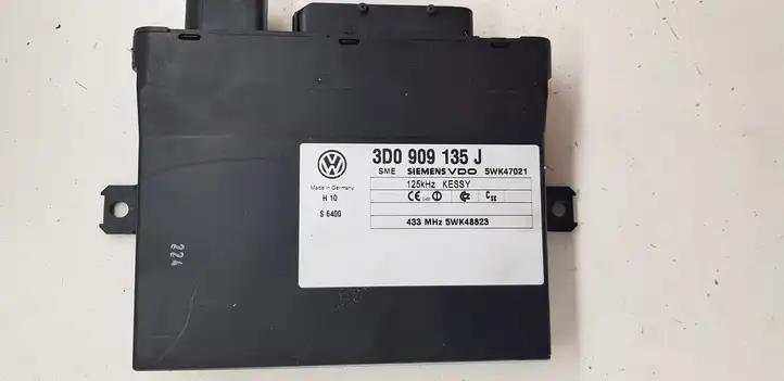 Volkswagen Touareg I (2002 - 2010) 3D0909135J Блок бесключевого доступа — фото 1