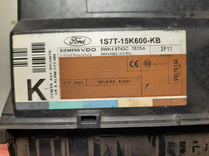 Ford Focus (1998 - 2004) 5WK48743CT83SA Модуль комфорта — фото 2