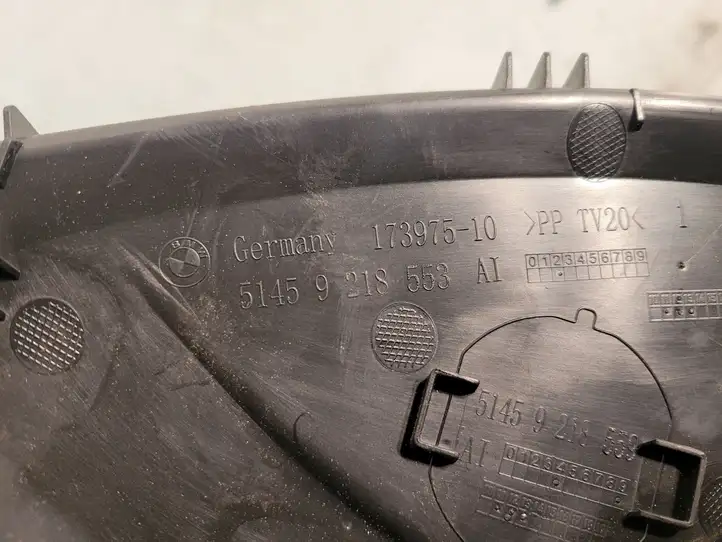 BMW 3 F30 F35 F31 (2012 - 2018) 9218553 Боковая отделка панели приборов — фото 2