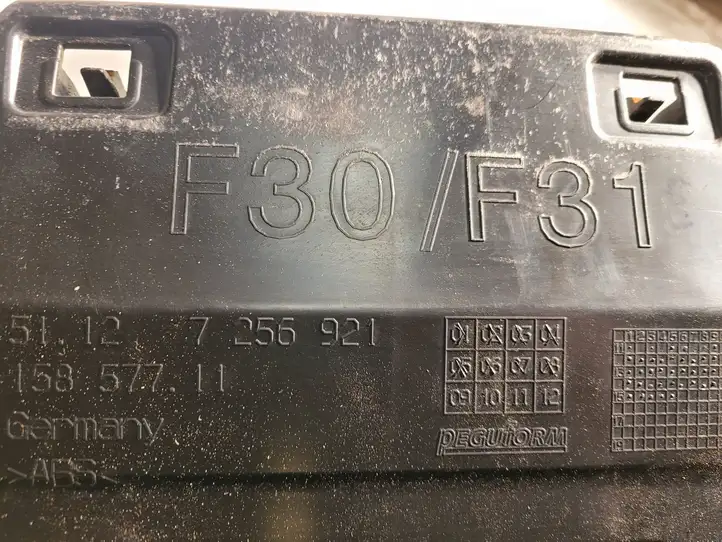 BMW 3 F30 F35 F31 (2012 - 2018) 7256921 Кронштейн заднего бампера — фото 4