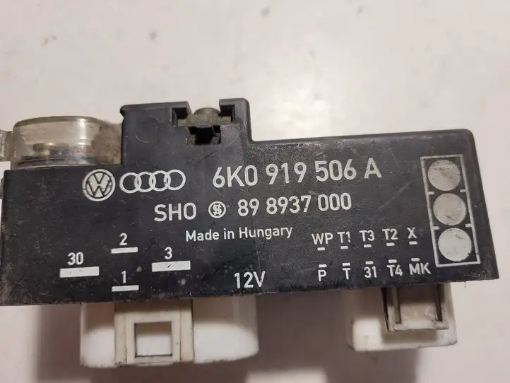 Volkswagen Bora (1998 - 2005) 6K0919506A Реле вентилятора охлаждения — фото 3