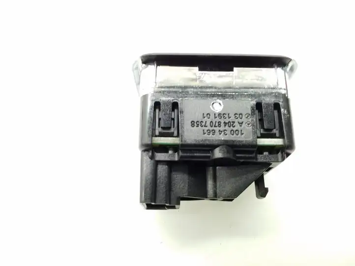 Mercedes-Benz C W204 (2007 - 2014) A2048707358 Блок кнопок стеклоподъемников — фото 3
