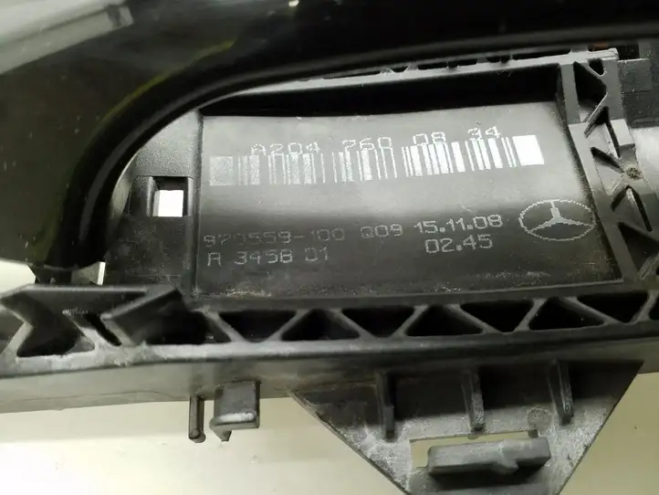 Mercedes-Benz C W204 (2007 - 2014) A2047600834 Наружная ручка задней двери — фото 3