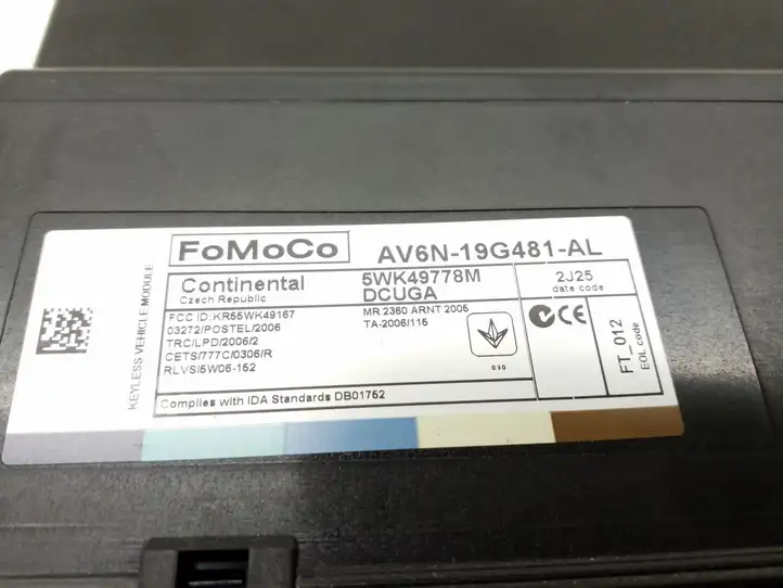 Ford Focus (2011 - 2015) AV6N19G481AL Прочие блоки управления — фото 3