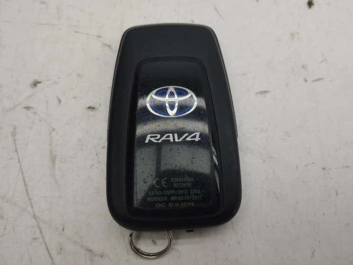 Toyota RAV 4 (XA50) Užvedimo raktas (raktelis)/ kortelė