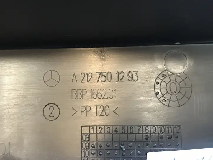 Mercedes-Benz E W212 (2009 - 2016) A2127501293 Обшивка багажника — фото 7