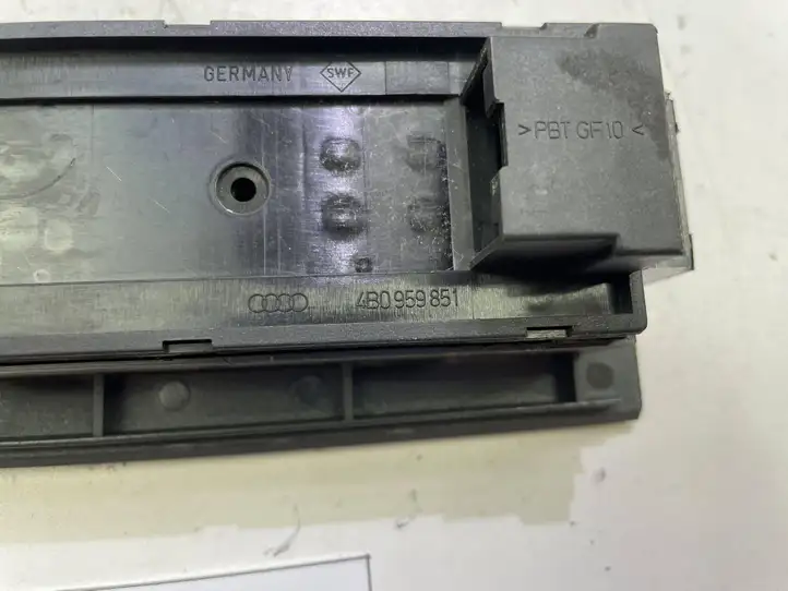Audi A6 S6 C5 4B (1997 - 2001) 4B0959851 Блок кнопок стеклоподъемников — фото 3