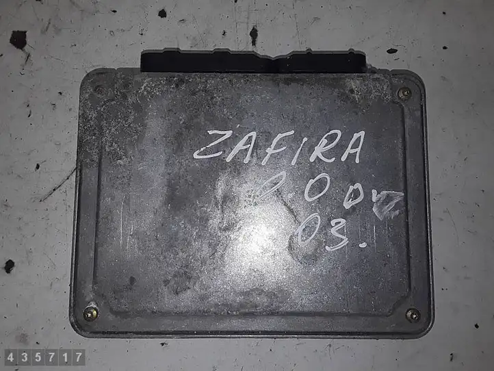 Opel Zafira A (1999 - 2003) 0281010268 Блок управления двигателем (ЭБУ) — фото 3