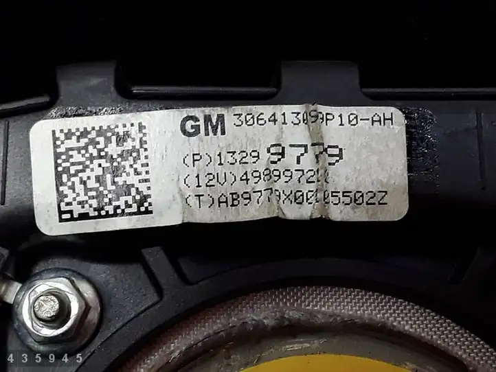 Opel Astra J (2009 - 2012) 13299779 Подушка безопасности руля — фото 5