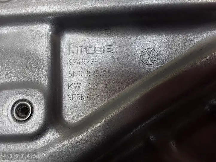 Volkswagen Tiguan (2007 - 2011) 5N0837461 Электростеклоподъемник передний (комплект) — фото 2