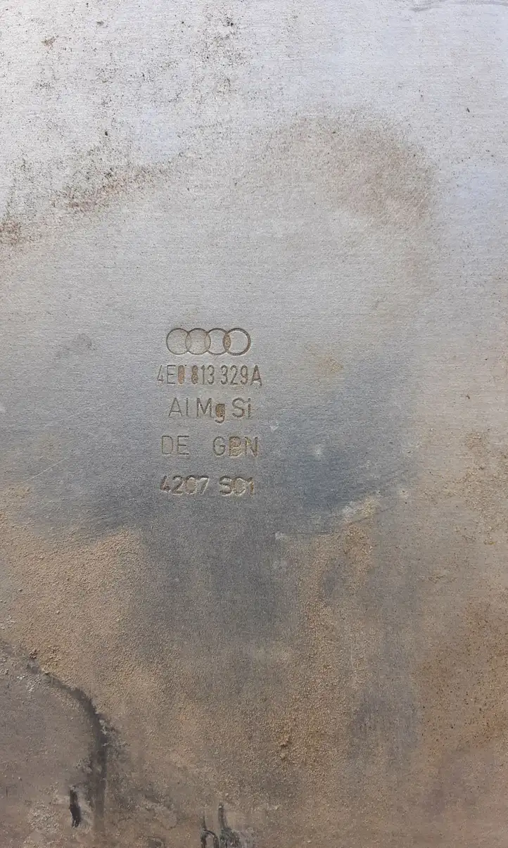 Audi A8 S8 D3 4E (2005 - 2007) 4E0813329A Усилитель заднего бампера — фото 2