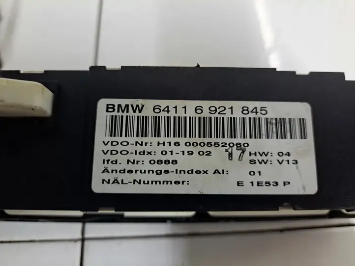 BMW 3 E46 (1998 - 2005) Блок управления климат-контролем — фото 3