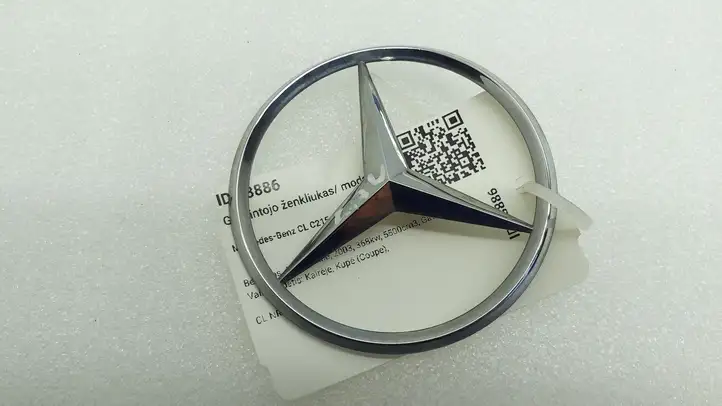 Mercedes-Benz CL C215 (2000 - 2006) A2157580058 Эмблема производителя — фото 1