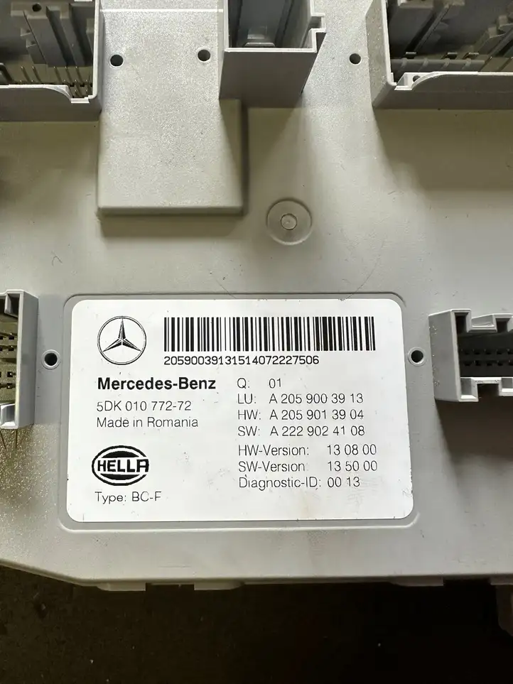Mercedes-Benz C W205 (2014 - 2021) A2059003913 Модуль комфорта — фото 4