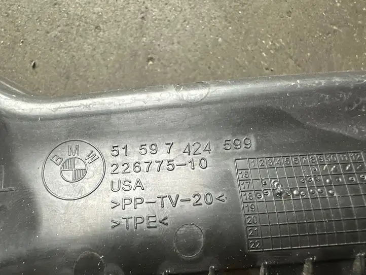 BMW X3 G01 (2018 - 2024) 7424599 Накладка крыла — фото 4