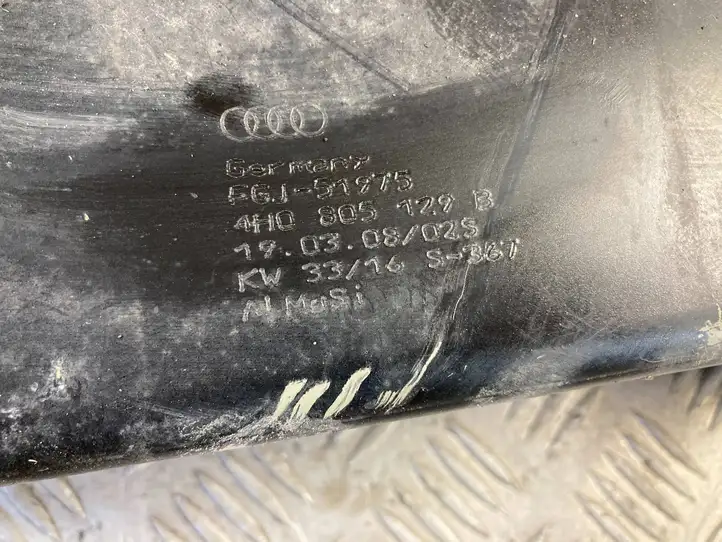 Audi A8 S8 D4 4H (2013 - 2017) 4H0805129B Крепление усилителя бампера — фото 3