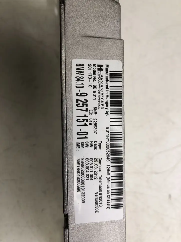 BMW 3 F30 F35 F31 (2012 - 2018) 20117310 Усилитель звука — фото 3