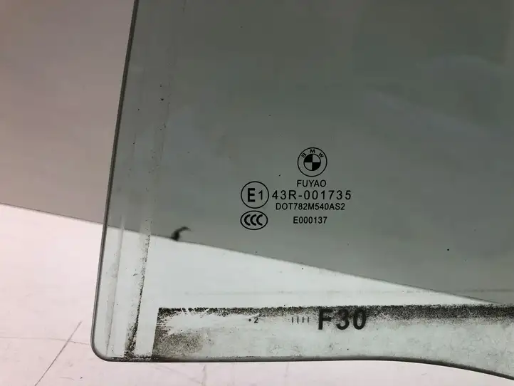 BMW 3 F30 F35 F31 (2012 - 2018) Стекло задней двери — фото 4