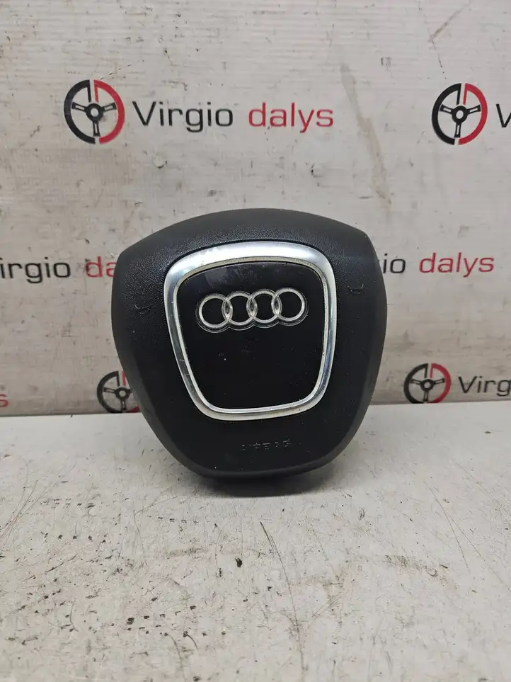 Audi Q7 4L (2005 - 2009) 4L0880201Q Подушка безопасности руля — фото 1