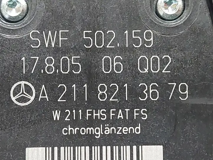 Mercedes-Benz E W211 (2002 - 2009) A2118213679 Блок кнопок стеклоподъемников — фото 4
