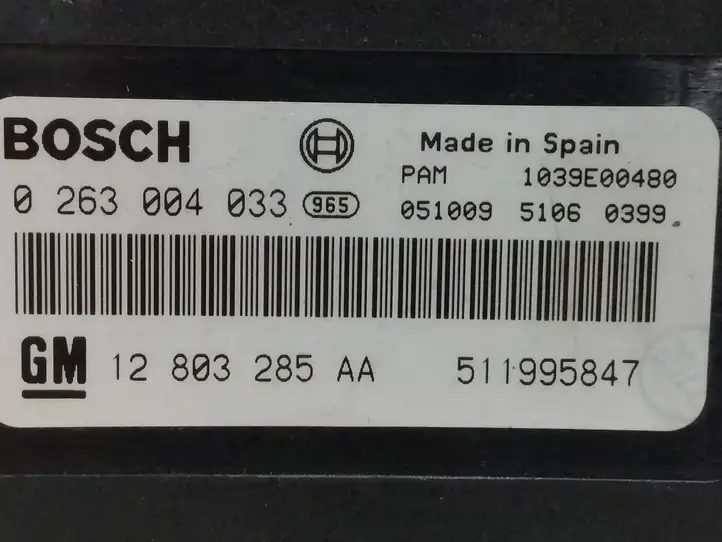 Saab 9-3 Ver2 (2003 - 2007) 12803285 Блок управления парктрониками — фото 2