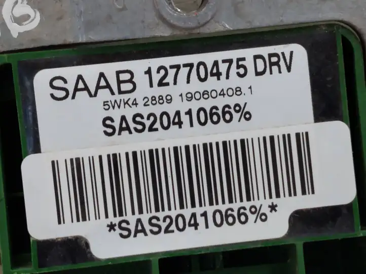 Saab 9-5 (2006 - 2010) 12770475 Датчик удара SRS — фото 2