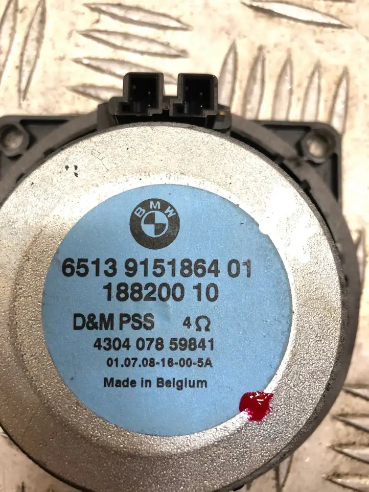 BMW X5 E70 (2006 - 2013) 9151864 Динамики задних дверей — фото 4