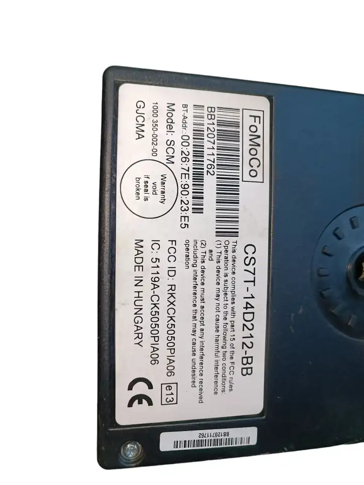 Ford Galaxy (2010 - 2015) CS7T14D212BB Bluetooth модуль — фото 3