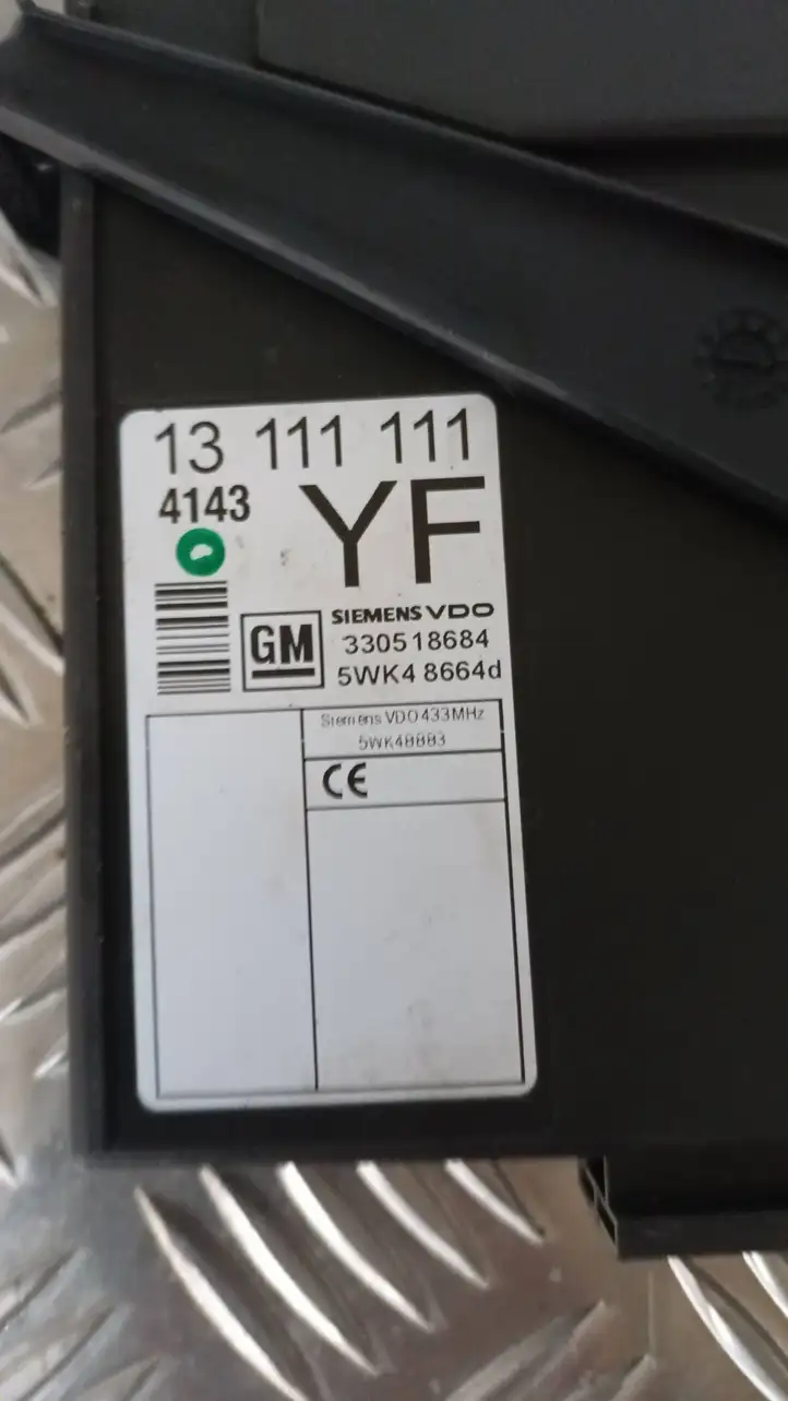 Opel Meriva A (2002 - 2006) 330518684 Модуль комфорта — фото 7