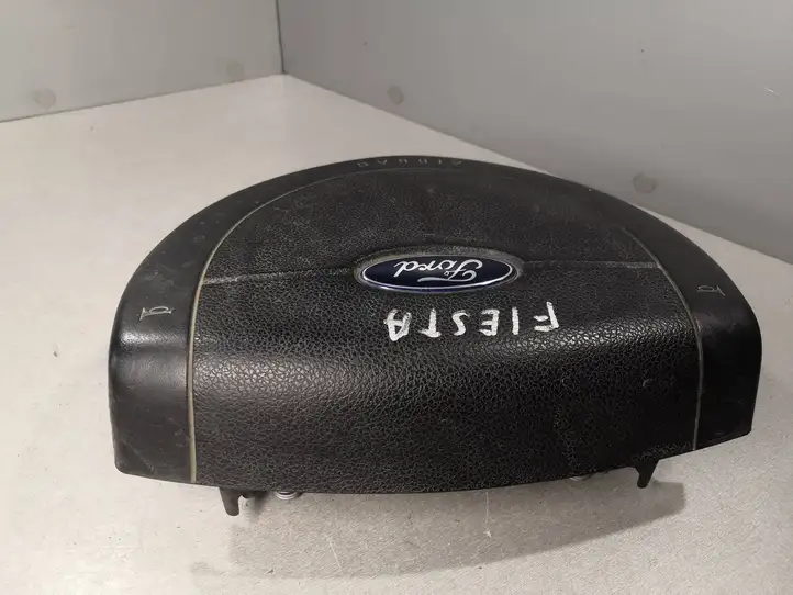 Ford Fiesta (2000 - 2005) 5S6AA042B85AAZ Подушка безопасности руля — фото 4