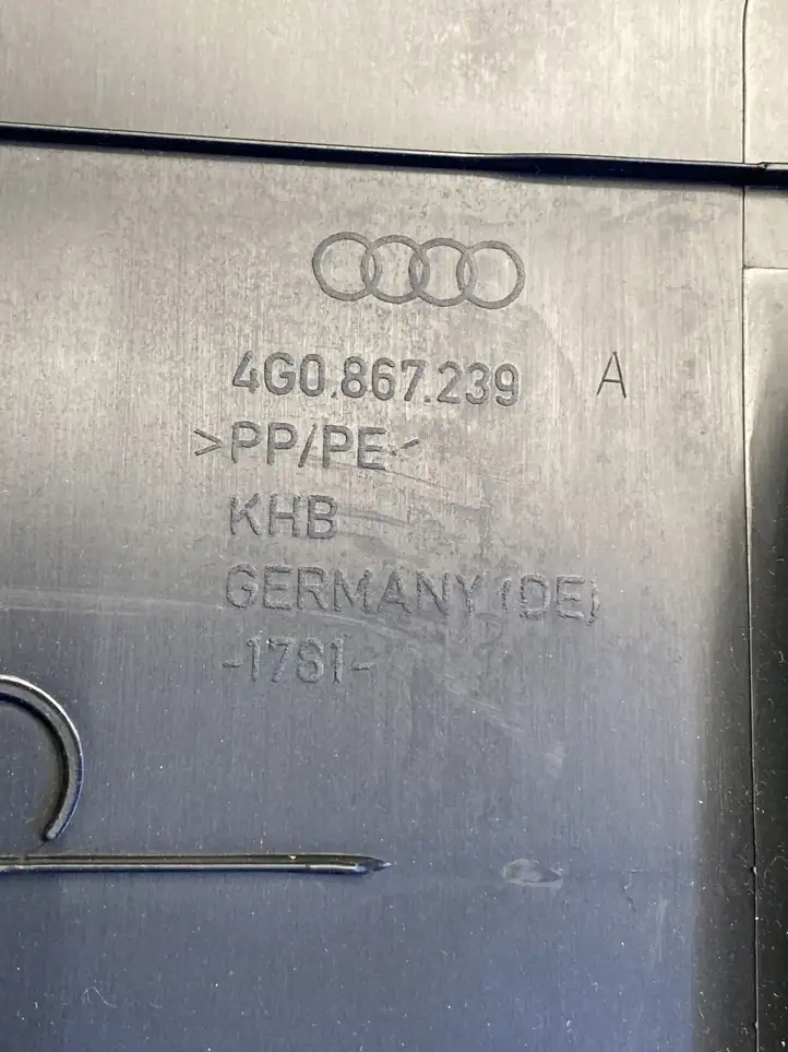 Audi A6 C7 (2011 - 2014) 4G0867239A Нижняя обшивка стойки B — фото 5