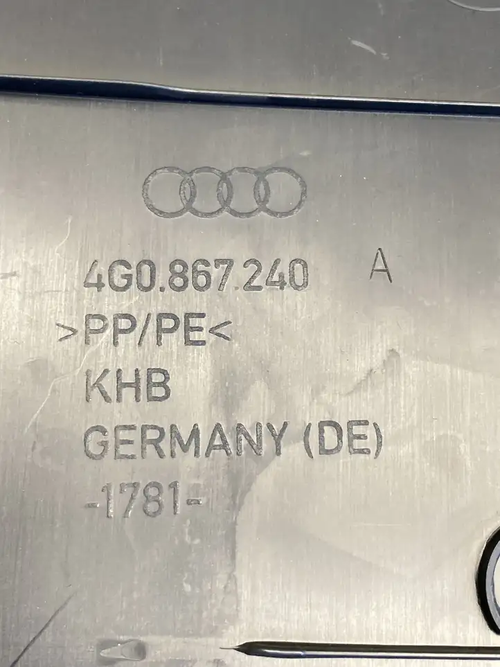 Audi A6 C7 (2011 - 2014) 4G0867240A Нижняя обшивка стойки B — фото 5