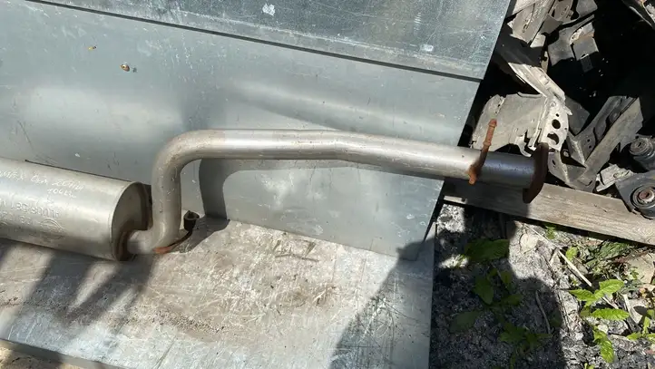 Ford Focus C-MAX (2003 - 2010) Задняя часть глушителя — фото 8