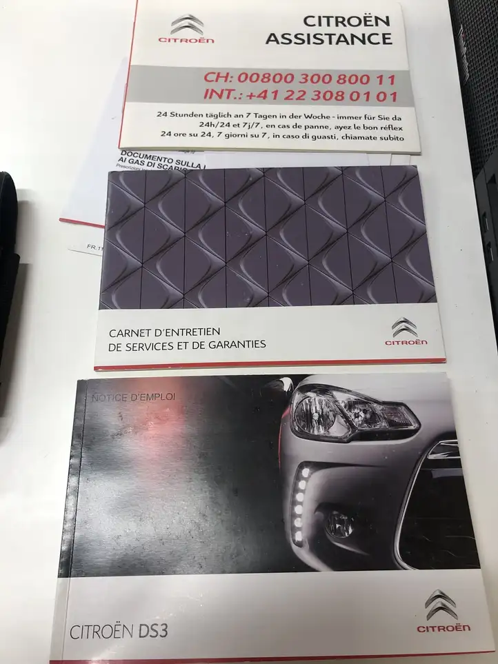 Citroen DS3 (2010 - 2016) Сервисная книжка — фото 3