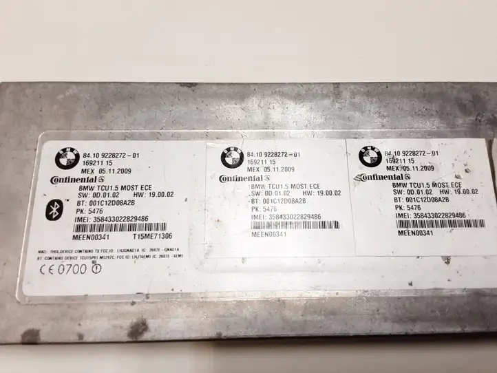 BMW 5 F10 F11 (2009 - 2016) 9228272 Bluetooth модуль — фото 2