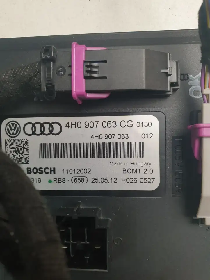 Audi A6 C7 (2011 - 2014) 4H0907064CG Модуль комфорта — фото 2
