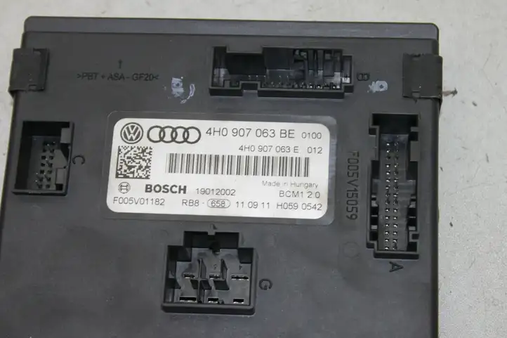 Audi A6 C7 (2011 - 2014) 4H0907063BE Модуль комфорта — фото 3