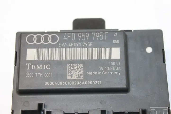Audi A6 S6 C6 4F (2008 - 2011) 4F0959795F Блок управления дверью — фото 3