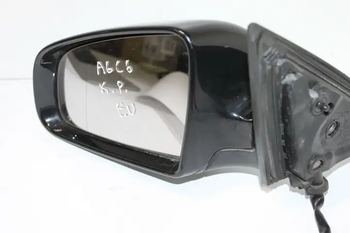 Audi A6 S6 C6 4F (2004 - 2008) Боковое зеркало с электроприводом — фото 5