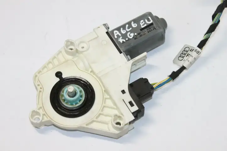 Audi A6 S6 C6 4F (2004 - 2008) 4F0959801C Стеклоподъемник задней двери — фото 5