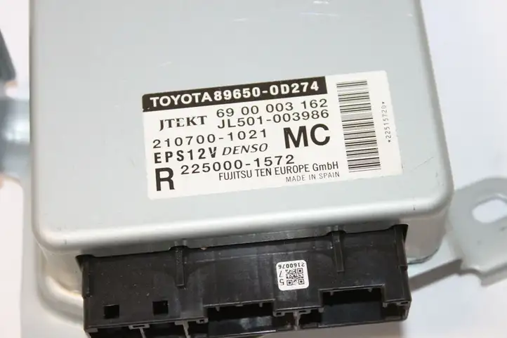 Toyota Yaris (2014 - 2019) 896500D274 Блок управления усилителем руля — фото 3