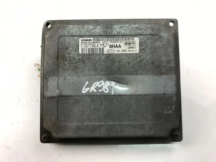 Ford Fiesta (2000 - 2005) 4S6112A650DA Блок управления двигателем (ECU) — фото 4