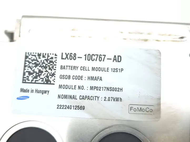 Ford Kuga III LX6810C767AD Модуль аккумуляторной батареи гибридного автомобиля / электромобиля — фото 9